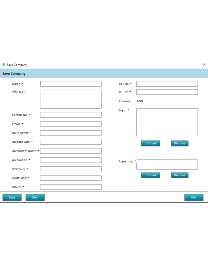 Service Invoice Management