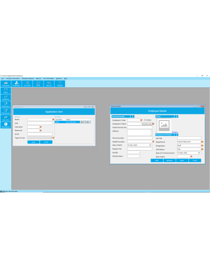 Employee Attendance &amp; Payroll Management System