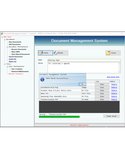 Documents Management System