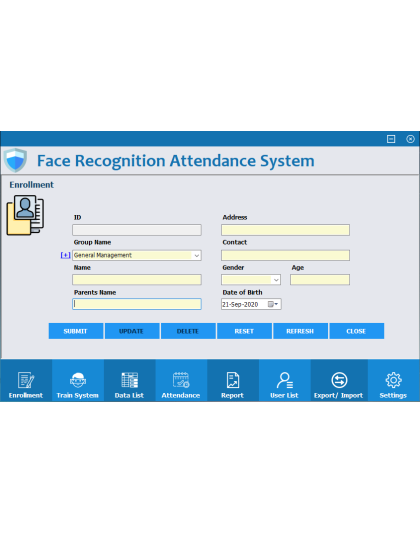 Face Recognition Attendance System