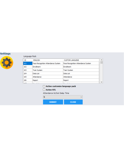 Face Recognition Attendance System