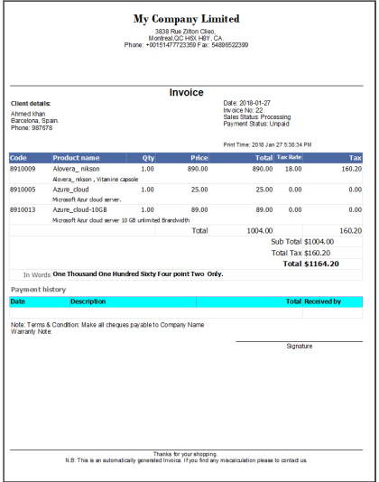 Accounting &amp; Billing Software