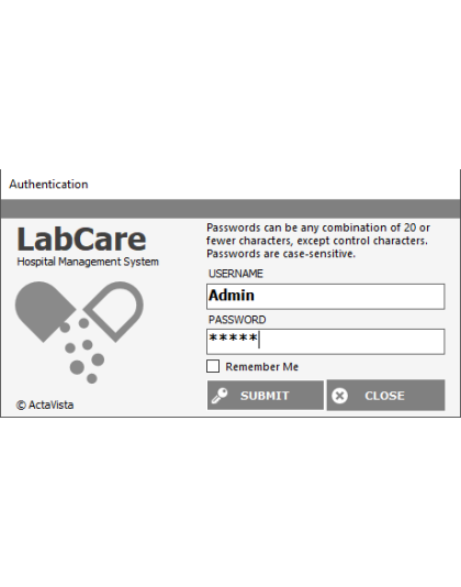 LabCare Hospital Management System