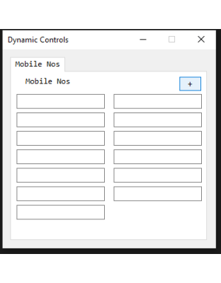 Dynamically Add WinForm Controls