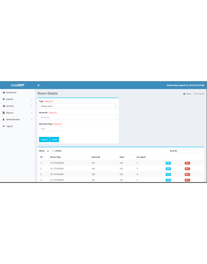 Hotel Management System (Web-based)