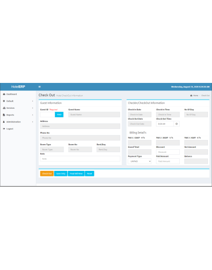 Hotel Management System (Web-based)