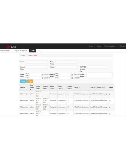 Click Dynamic Reports