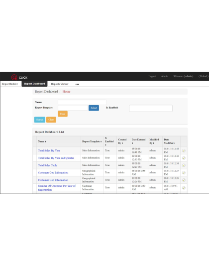 Click Dynamic Reports