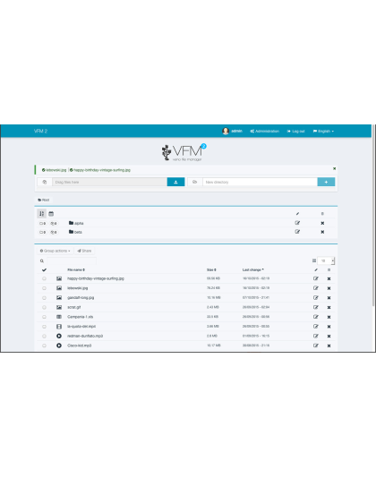 VFM File Sharing And Storage Management System