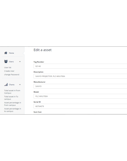 Campus Asset Management System