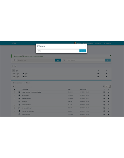 VFM File Sharing And Storage Management System