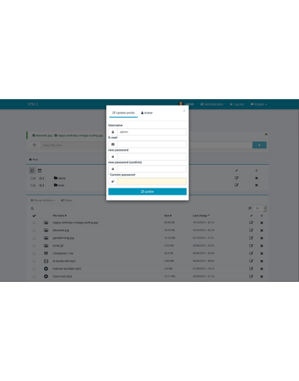 VFM File Sharing And Storage Management System