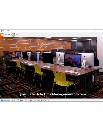 Cyber Cafe Data Time Management System