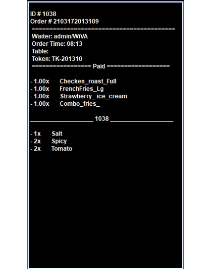 Restaurant POS System