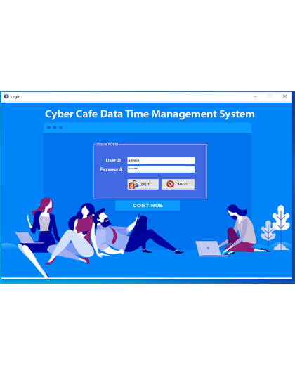 Cyber Cafe Data Time Management System