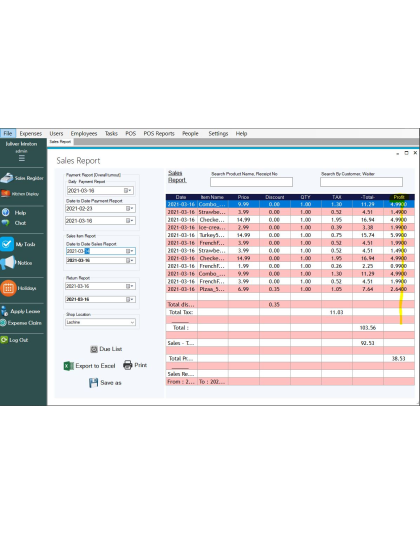 Restaurant POS System