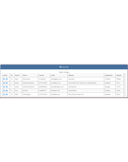 Web-Based Easy POS App