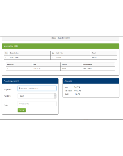 Web-Based Easy POS App