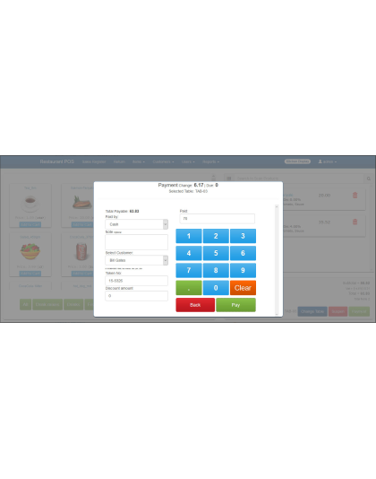 Restaurant POS - Web Version