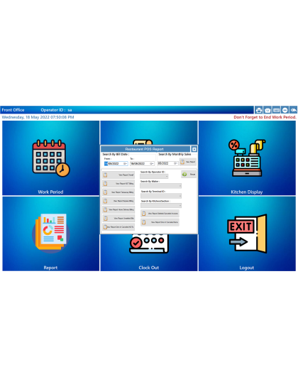 Restaurant POS Management System