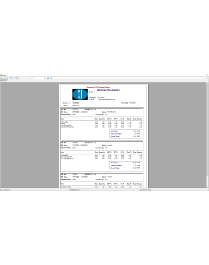 Restaurant POS Management System