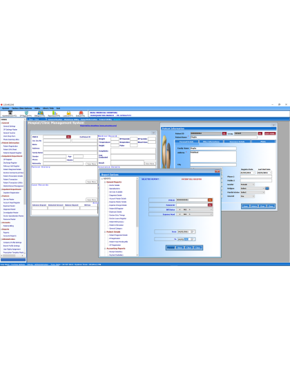 Real Clinic Hospital Management System