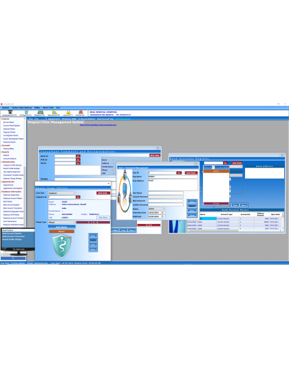 Real Clinic Hospital Management System