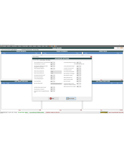 Inventory and Accounting ERP System