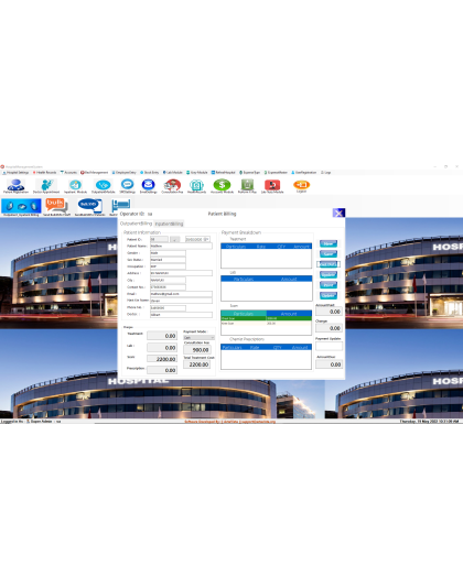 Simple Hospital Management Software