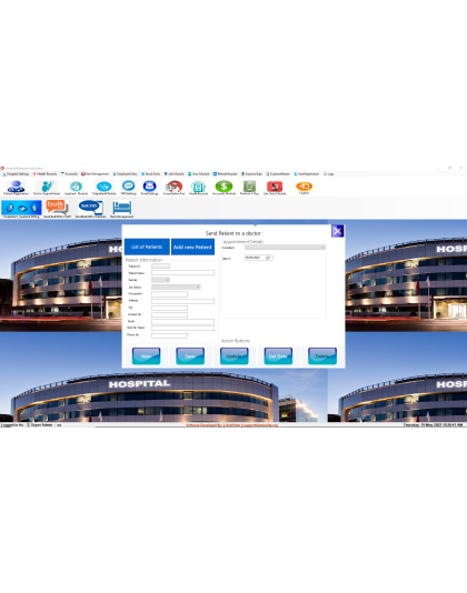 Simple Hospital Management Software