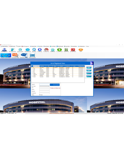 Simple Hospital Management Software