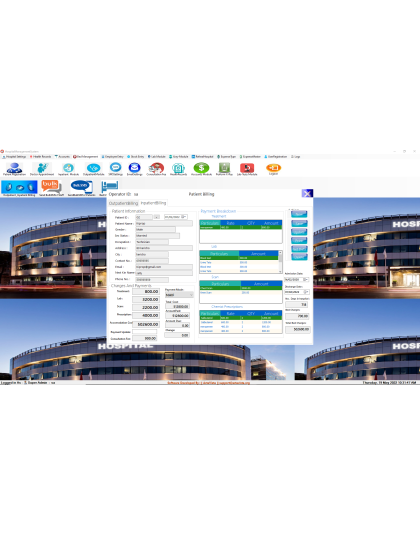 Simple Hospital Management Software