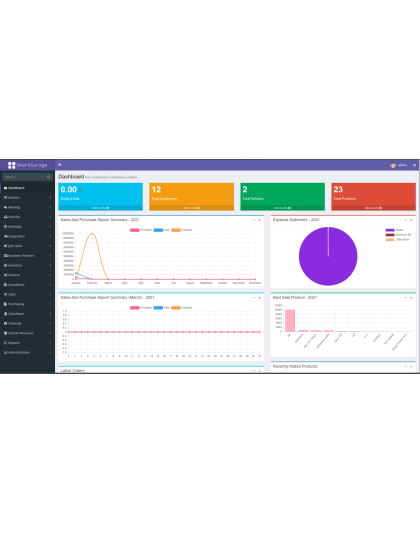 SmartGarage Management System