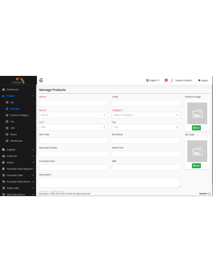 Advanced POS With Inventory Management