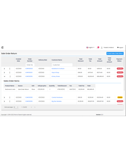 Advanced POS With Inventory Management