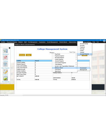 College Management System